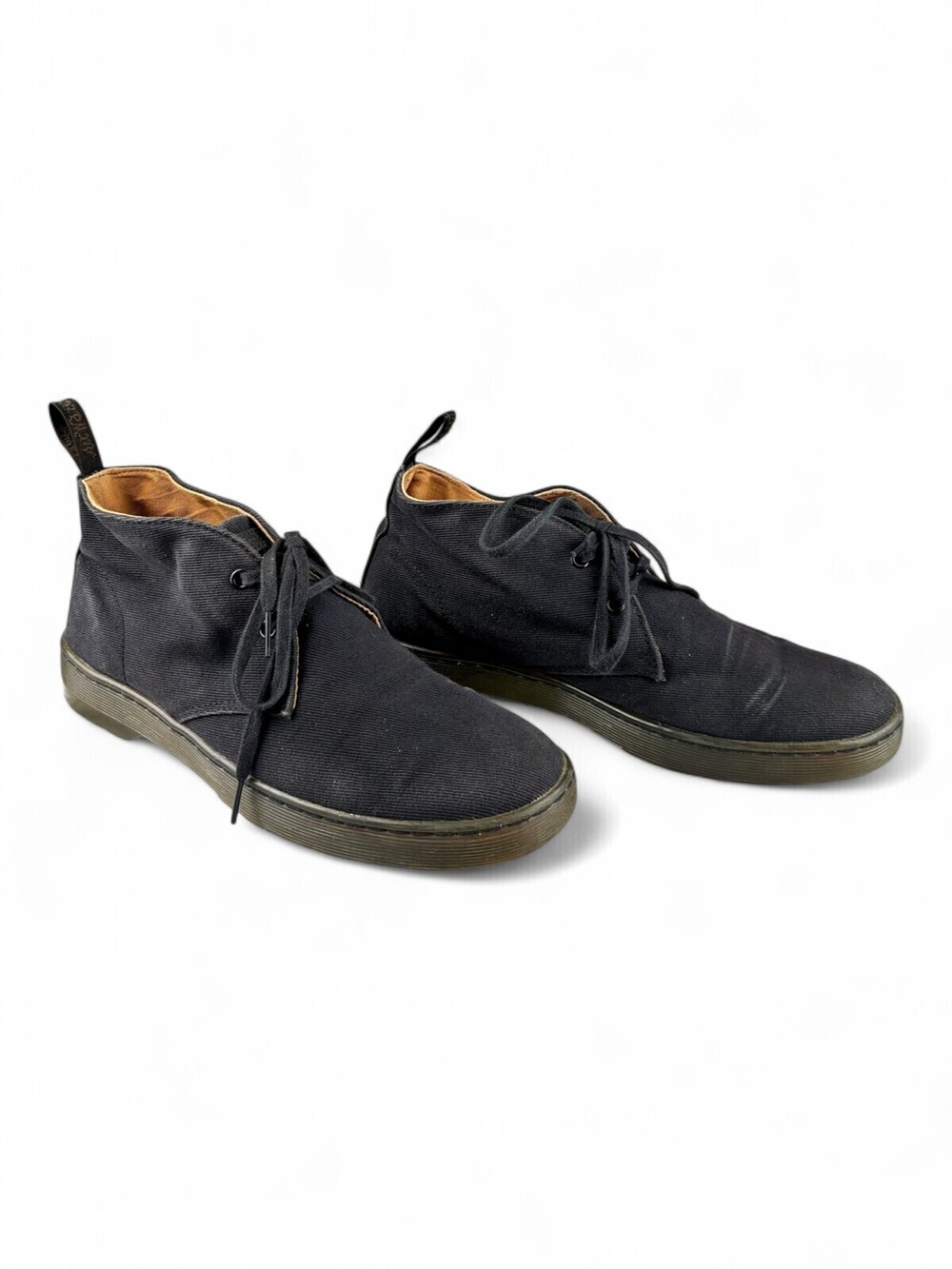 Dr. Martens Mayport Mens Black Canvas Chukka Boots Size 10 US AW004